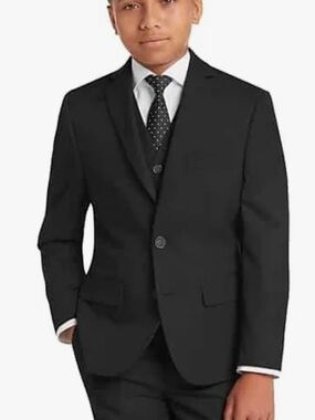Black suit by Joseph Abboud
